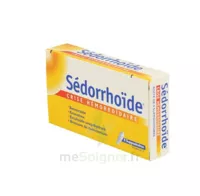 Sedorrhoide Crise Hemorroidaire Suppositoires Plq/8 à HEROUVILLE ST CLAIR