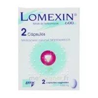 Lomexin 600 Mg Caps Molle Vaginale Plq/2 à HEROUVILLE ST CLAIR